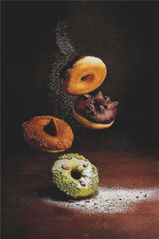 Doughnuts - X Squared Cross Stitch