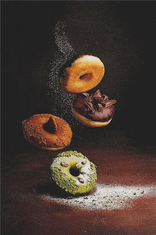 Doughnuts - X Squared Cross Stitch