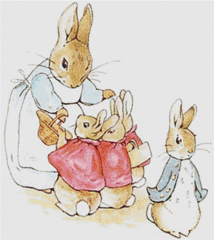 Peter Rabbit - X Squared Cross Stitch