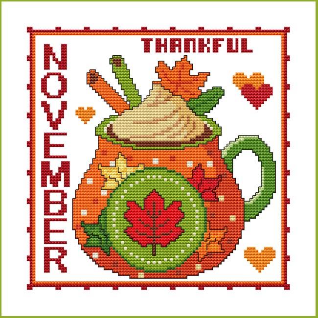 A Year Of Mugs: November - Cross Stitch Wonders