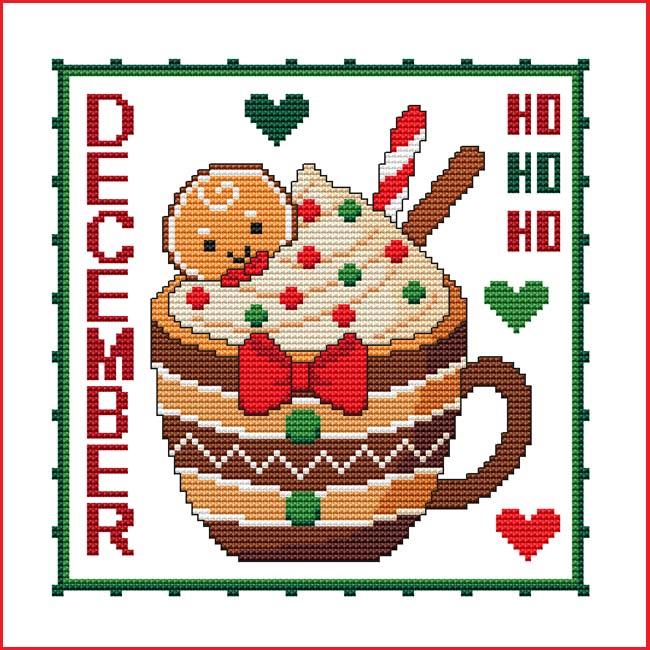 A Year Of Mugs: December - Cross Stitch Wonders