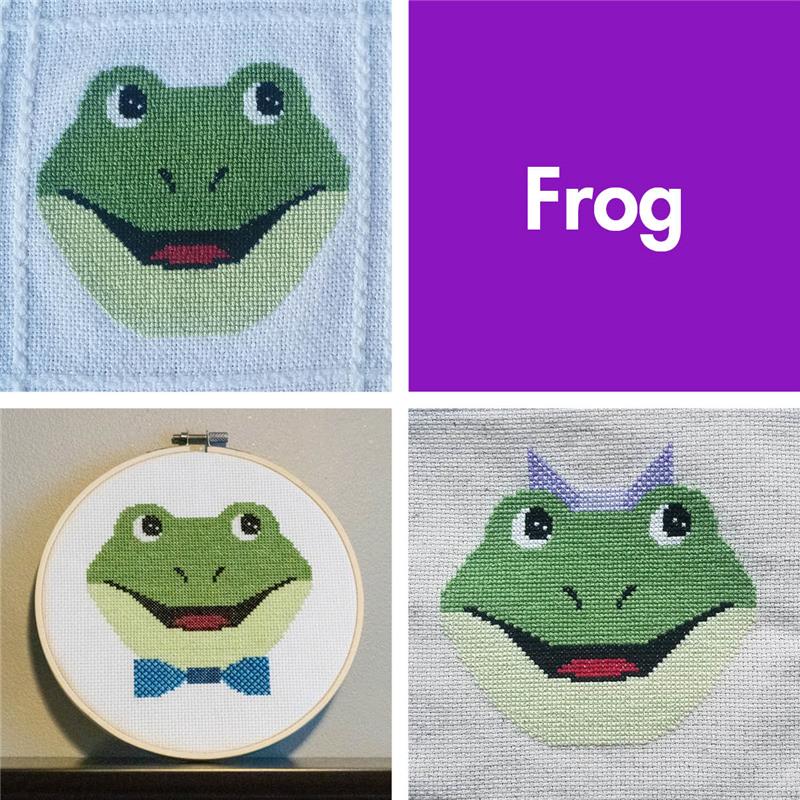 Animal Faces: Frog - Keb Studio Creations
