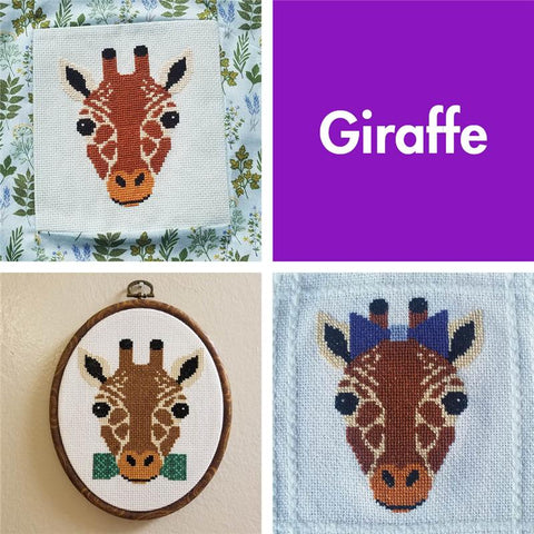 Animal Faces: Giraffe - Keb Studio Creations