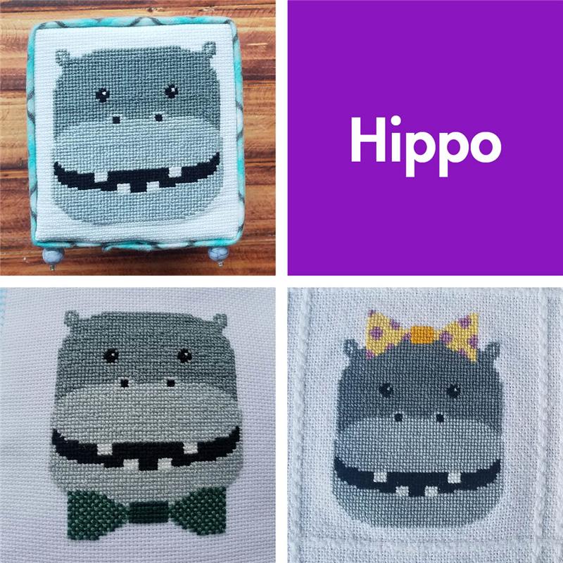 Animal Faces: Hippo - Keb Studio Creations