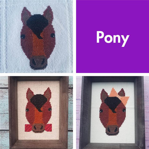 Animal Faces: Pony - Keb Studio Creations