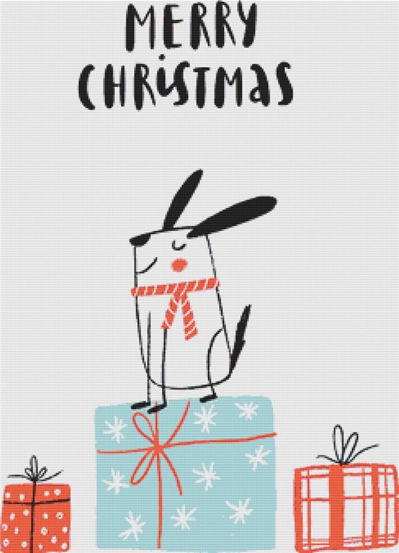 Merry Christmas XVIII - X Squared Cross Stitch