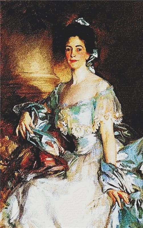 Mrs. Abbott Lawrence Rotch - X Squared Cross Stitch