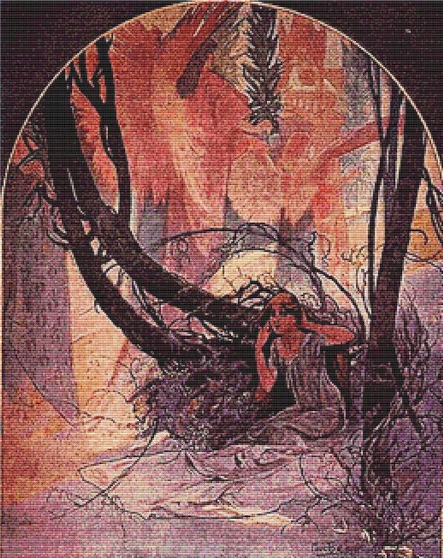 Easter Chimes Awaken Nature - X Squared Cross Stitch