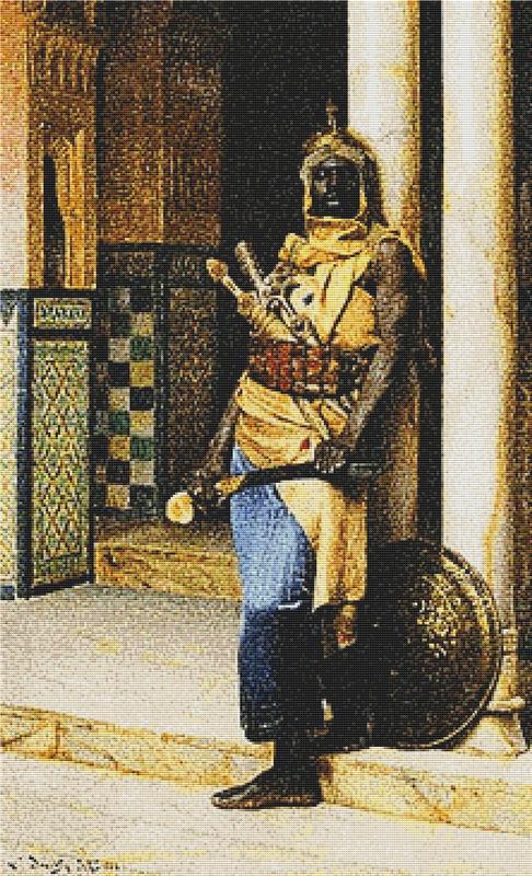 Guarding The Palace - X Squared Cross Stitch