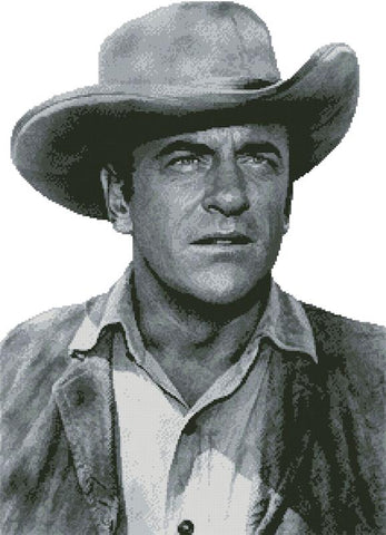 James Arness - Artecy Cross Stitch