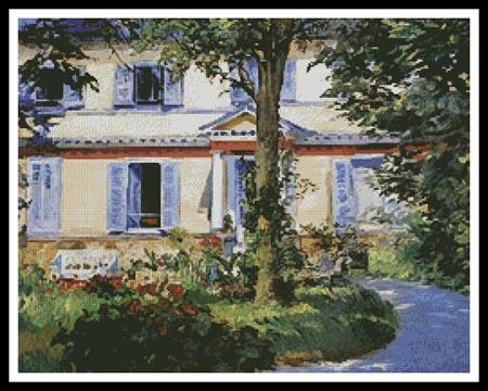 House At Rueil - Artecy Cross Stitch