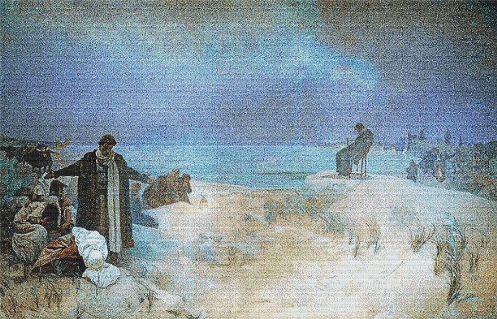 Jan Amos Komenský - X Squared Cross Stitch