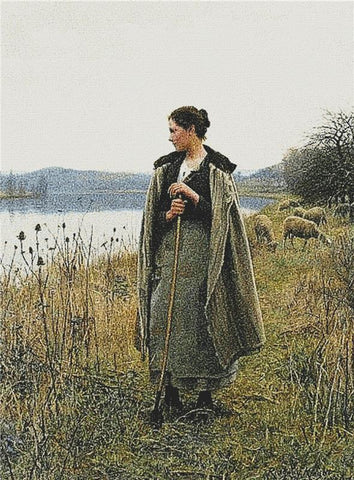 The Shepherdess Of Rolleboise - X Squared Cross Stitch