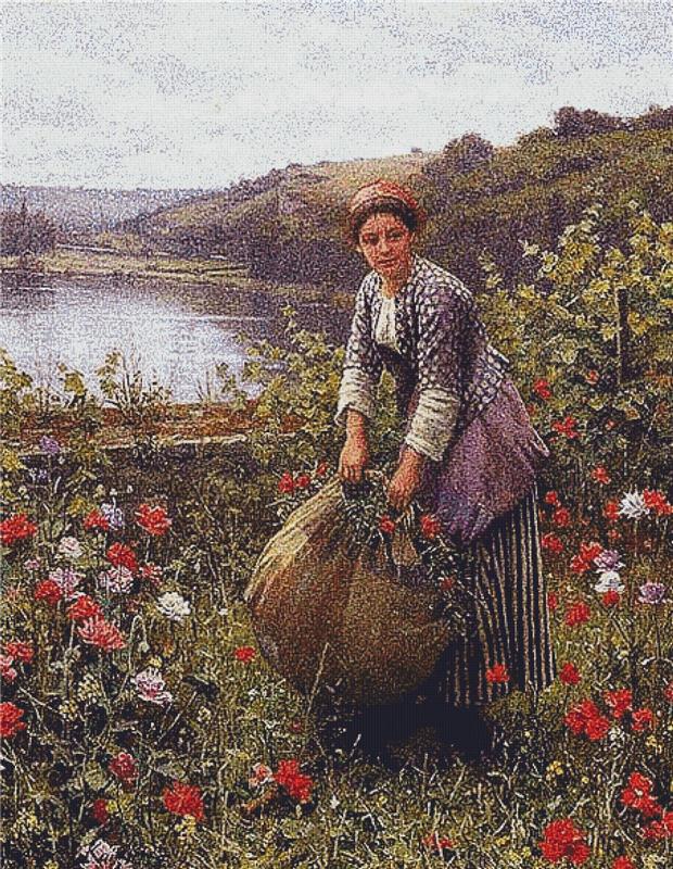 The Grass Cutter - X Squared Cross Stitch