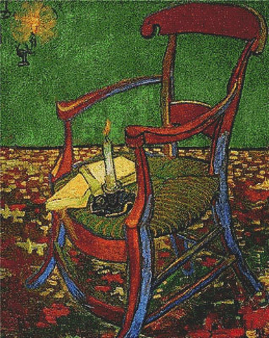 Paul Gauguin's Armchair - X Squared Cross Stitch