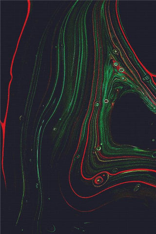 Fluro Paint - X Squared Cross Stitch