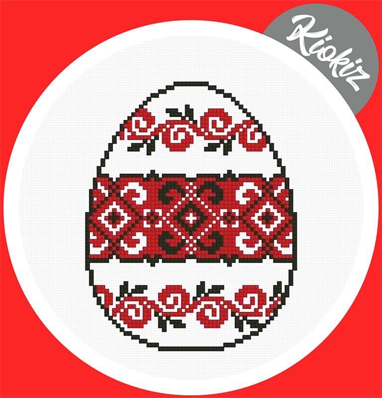 Red Folk Egg - Kiokiz