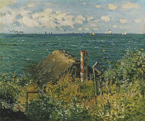 The Hut At Sainte-Andresse - X Squared Cross Stitch