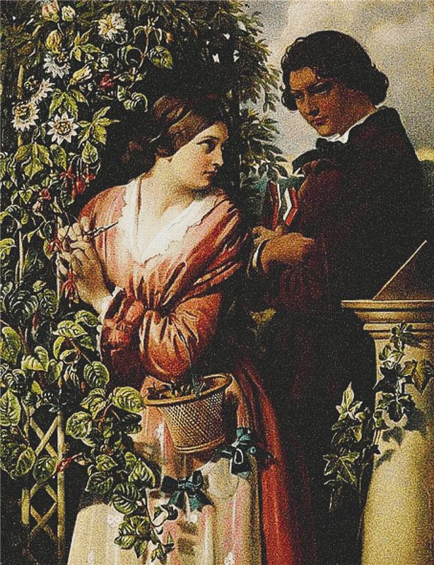 The Passionfruit Arbor - X Squared Cross Stitch