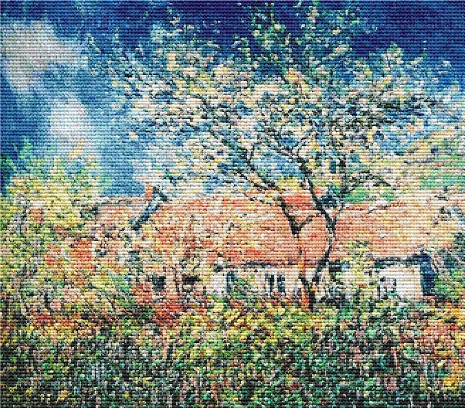 Springtime At Giverny - X Squared Cross Stitch