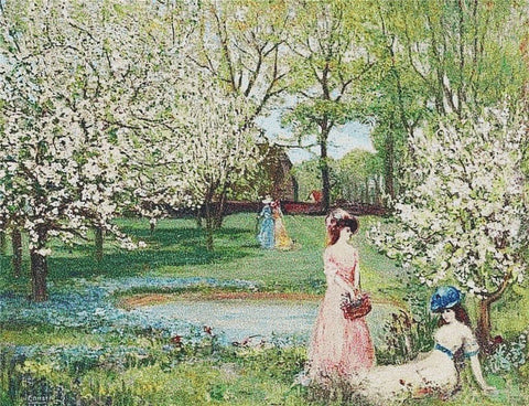 The Howe In Spring - X Squared Cross Stitch