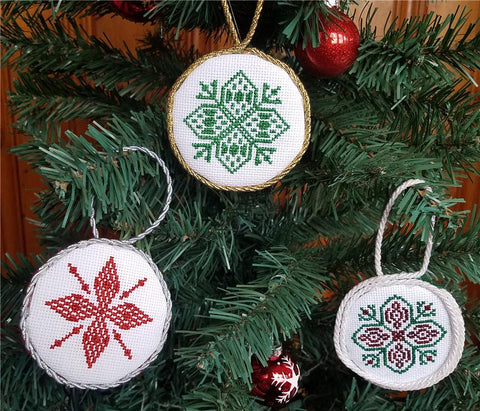 Sparkling Christmas Ornaments - Keb Studio Creations