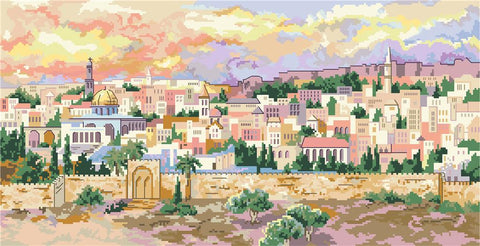 Jerusalem At Dusk - Kooler Design Studio