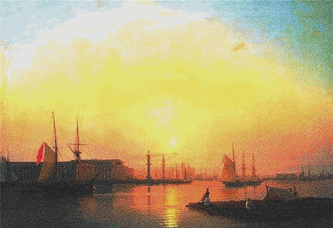 Exchange Of Peterburg - X Squared Cross Stitch