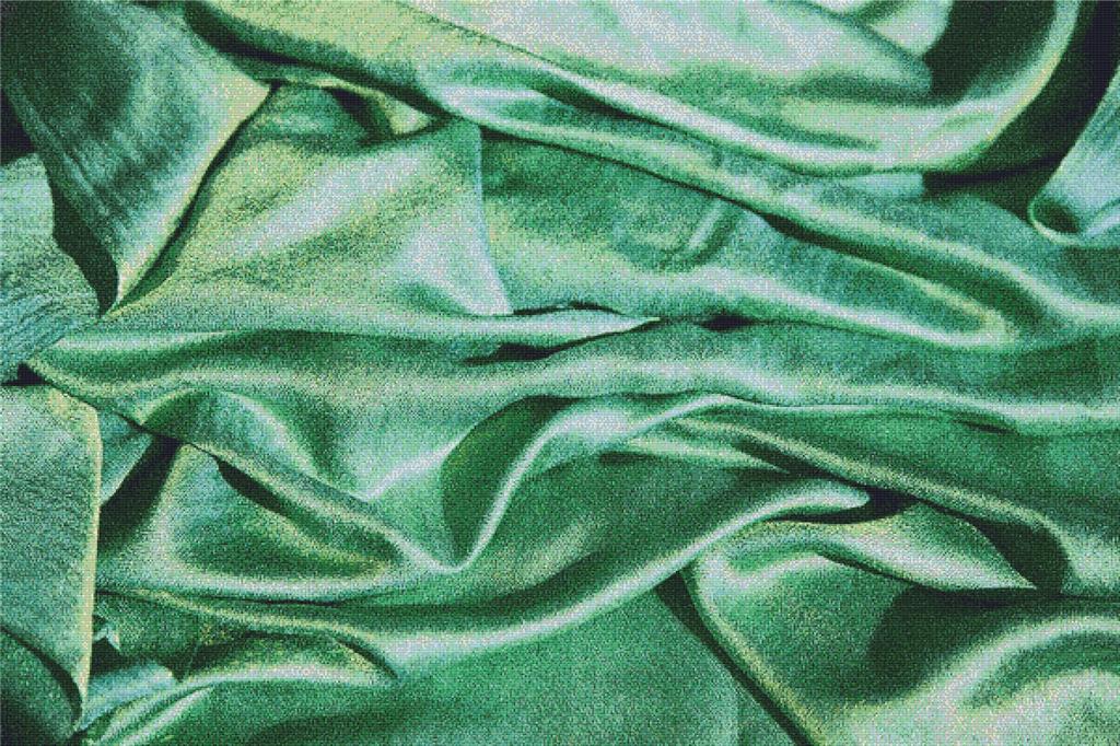 Green Silk - X Squared Cross Stitch