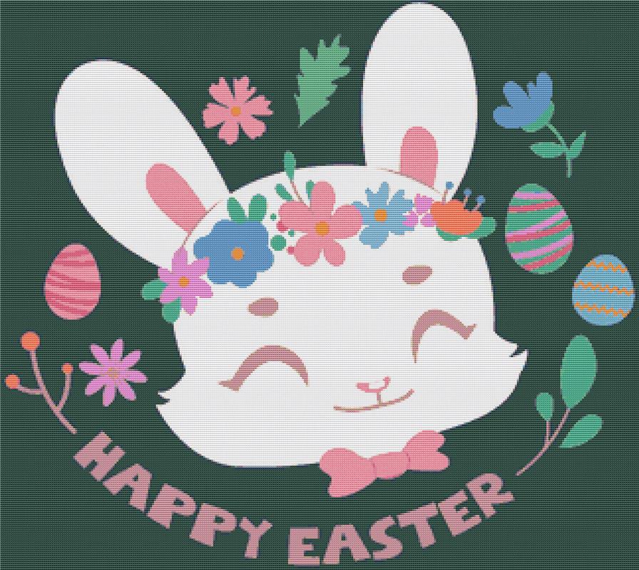 Happy Easter IV - X Squared Cross Stitch