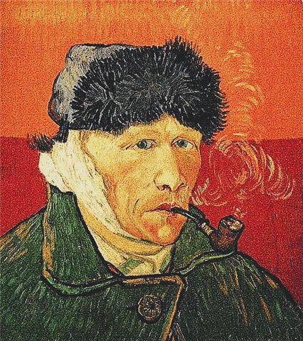 Self-Portrait With Bandaged Ear - X Squared Cross Stitch