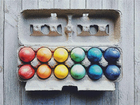 Easter Eggs - X Squared Cross Stitch