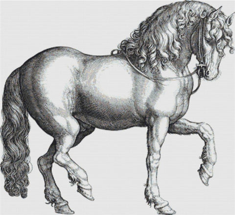 Vintage Horse - X Squared Cross Stitch