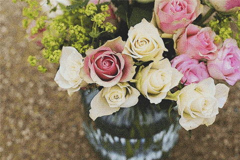 Blooming Flowers - X Squared Cross Stitch