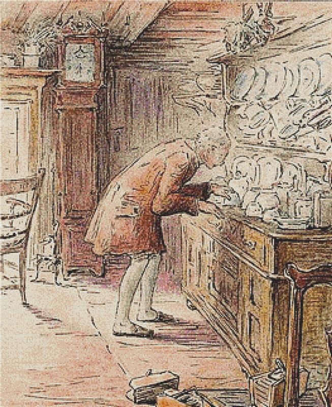 The Tailor Hears Noises - X Squared Cross Stitch