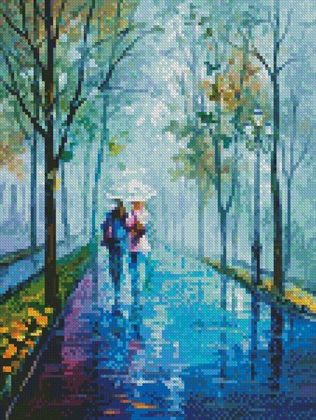 Mini Foggy Stroll - Artecy Cross Stitch