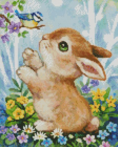 Mini Bunny And Bird - Artecy Cross Stitch