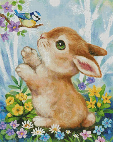 Bunny And Bird - Artecy Cross Stitch