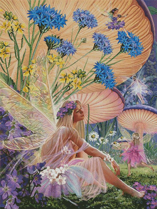 Fairy Ring Daydreaming - Artecy Cross Stitch