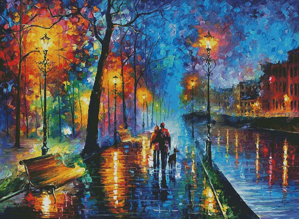 Melody Of The Night (Large) - Artecy Cross Stitch