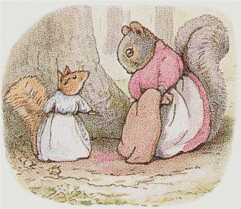 Goody And Mrs. Hackee - X Squared Cross Stitch