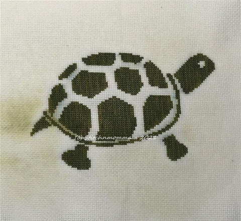 Sea Turtle Silhouette - Stitchnmomma