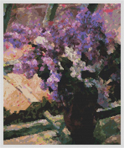 Lilacs In A Window - Art of Stitch, The