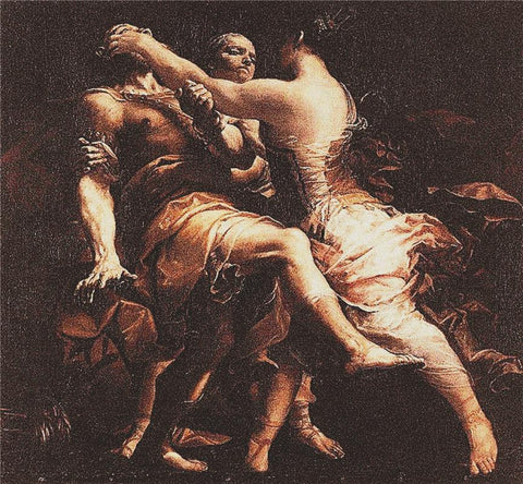Hecuba Blinding Polymnestor - X Squared Cross Stitch