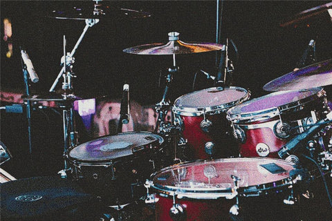 Drum Kit - X Squared Cross Stitch