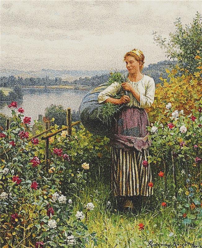 The Rose Garden - X Squared Cross Stitch