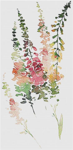 Rainbow Floral Arrangement - X Squared Cross Stitch