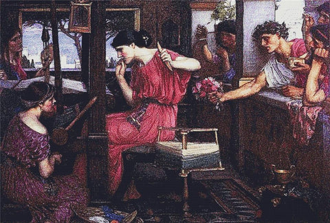 Penelope And The Suitors - X Squared Cross Stitch