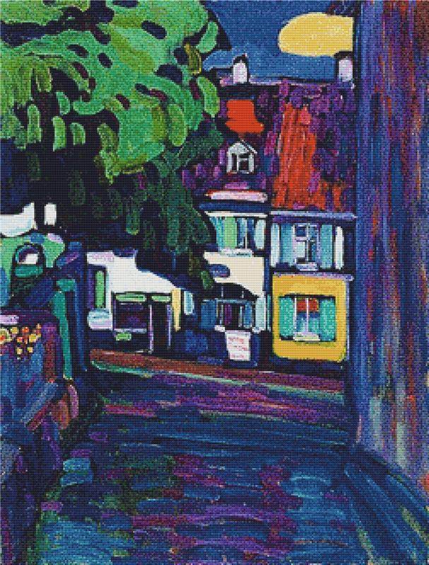 Houses In The Obermarkt - X Squared Cross Stitch
