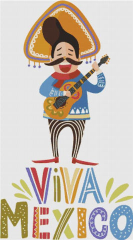 Viva Mexico - X Squared Cross Stitch